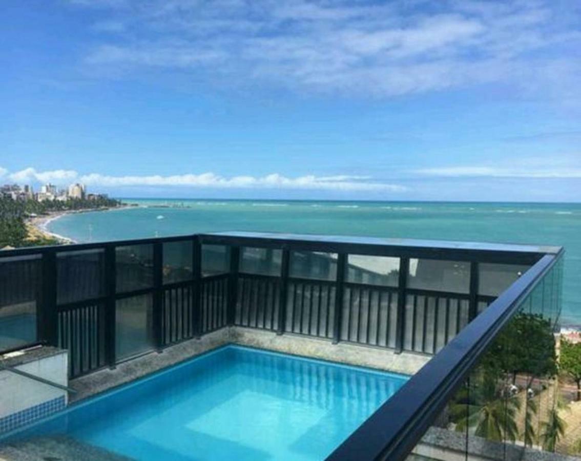 Na Beira Mar De Pajucara- Edif Neo- Apartamento Quarto E Sala- Tem Varanda - Vista Lateral Do Mar- Rua Julio Plech Filho 60 Esquina Com Avenida Doutor Antonio Gouveia - Consumo Eletrico E Pago No Ckeck-Out 1Kwh E 1,35 Reias Maceió Eksteriør bilde